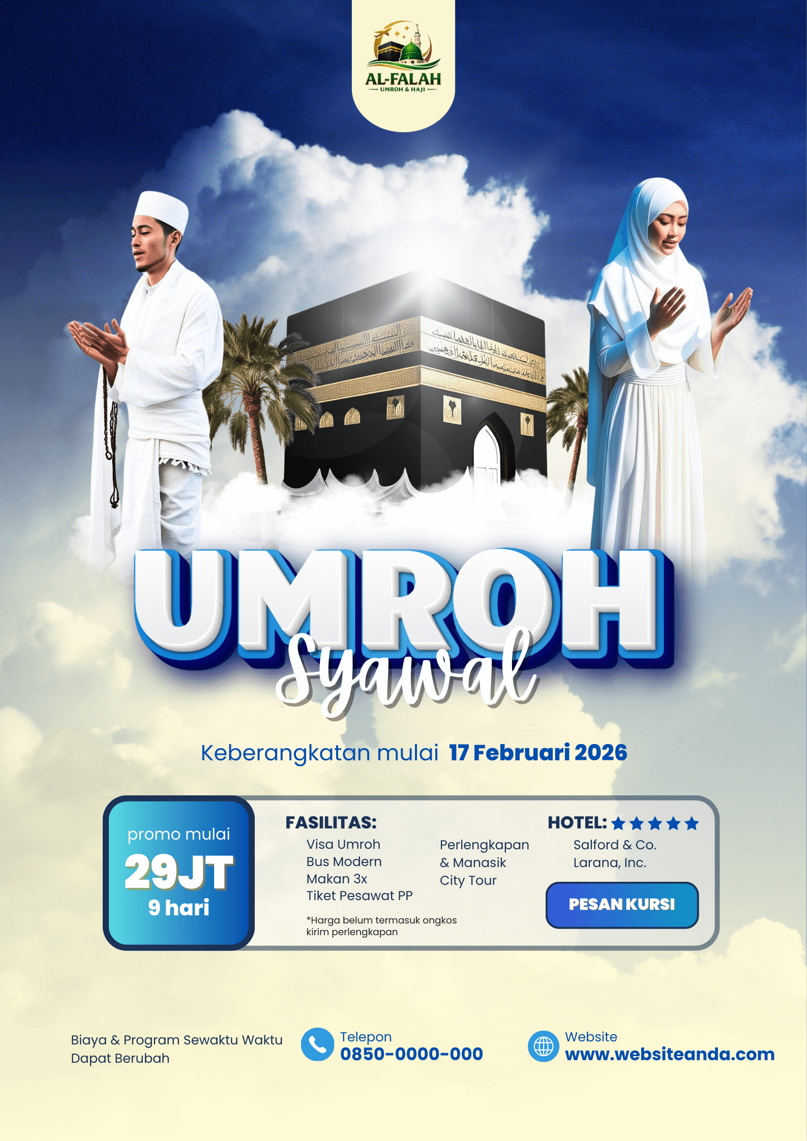 🕋 PAKET HAJI 2 – HAJI FURODA (NON KUOTA) 20 HARI